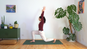 Strong morning yoga flow for pregnancy