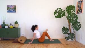 Restorative yoga for postpartum: reduce anxiety and release tension